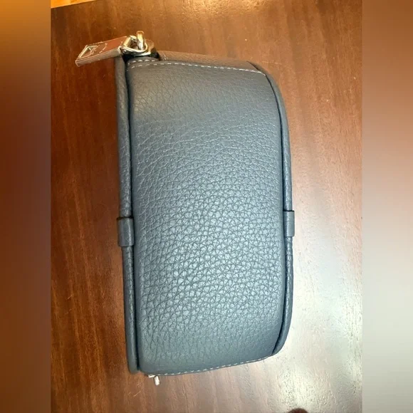 Coach Dark Denim Blue Crossbody Bag - Picture 8 of 8